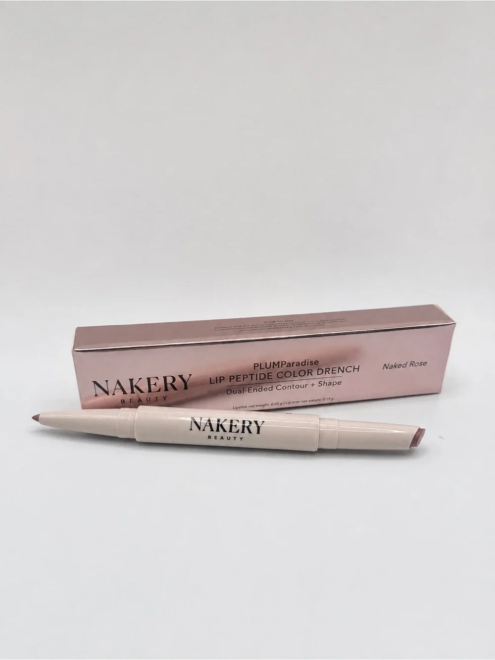 Nakery PLUMParadise Lip Peptide Color Drench (naked rose)